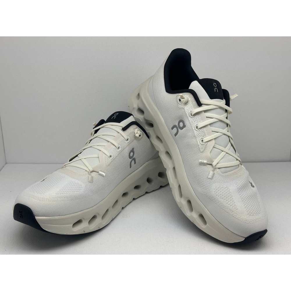 On Cloudsurfer Undyed White Black Running Shoes 3WE10052531 Womens 10